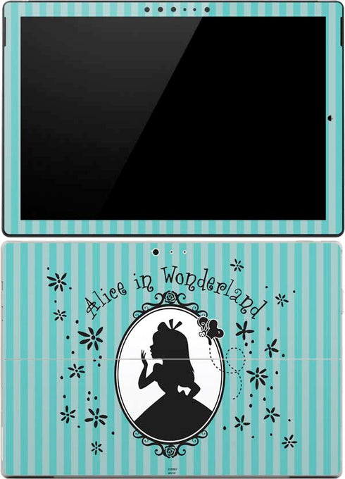 Disney Alice in Wonderland (animated) Silhouette in the Mirror Surface Pro 4 Skin